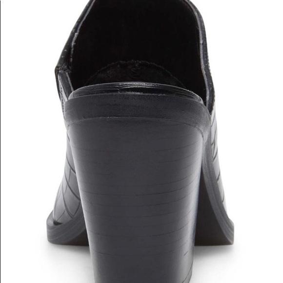 NIB-Steve Madden Crock-Embossed Mule - Picture 7 of 8